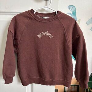 toddler boy london sweatshirt 2-3y
